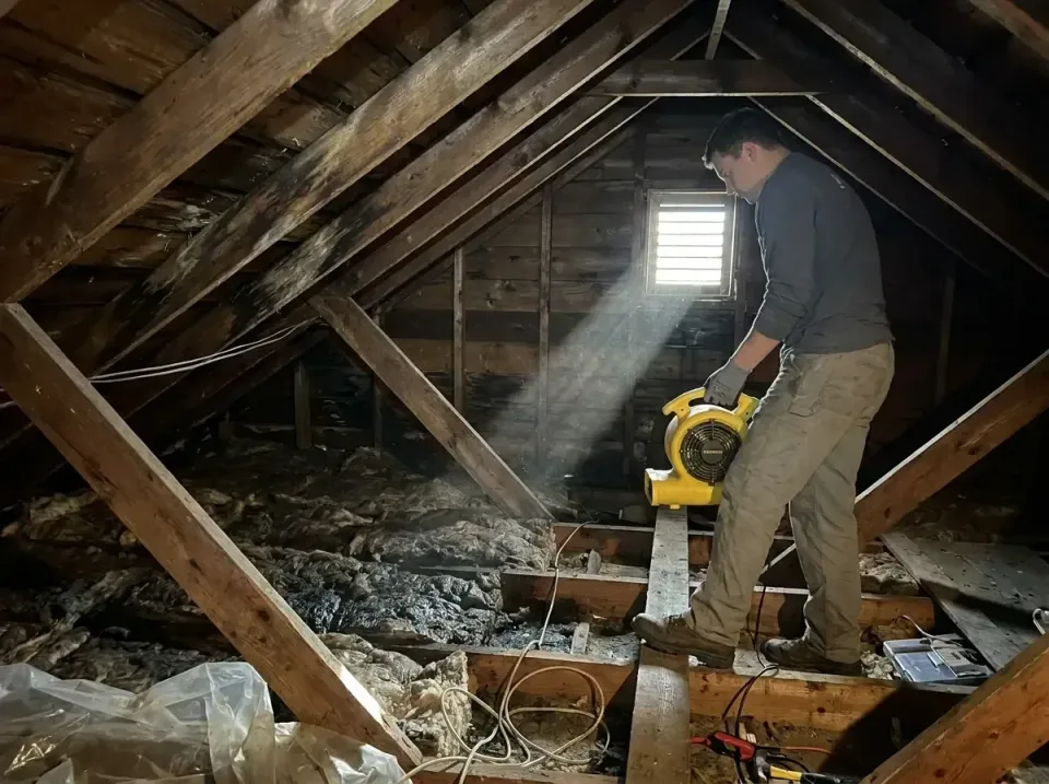 attic-water-damage-drying-proc-007 — frequently asked questions, Emergency Water Extraction & 24/7 Flood Response in Chehali…